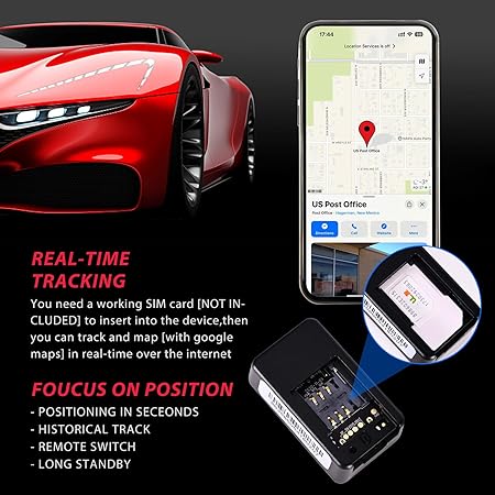 Mini GPS Tracker for Vehicles/Mini Magnetic GPS Device Real time Car Locator.