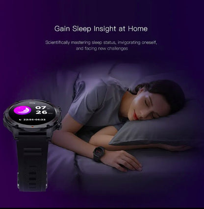 Touch Screen Heart Rate Sleep Fitness Monitor Sports Bluetooth Smart Watch with Ai Chatgpt
