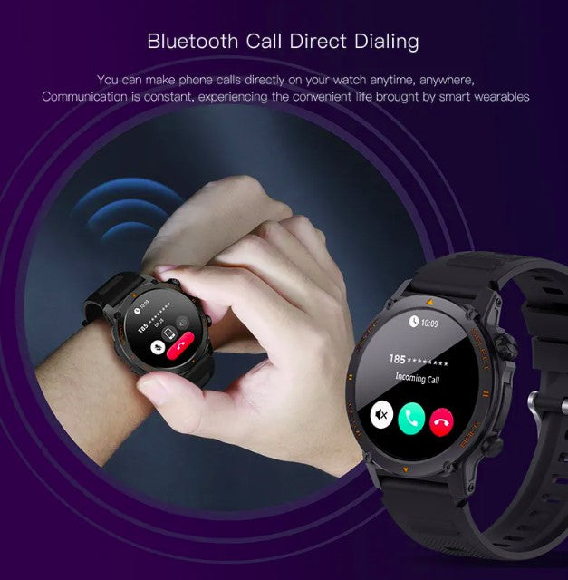 Touch Screen Heart Rate Sleep Fitness Monitor Sports Bluetooth Smart Watch with Ai Chatgpt