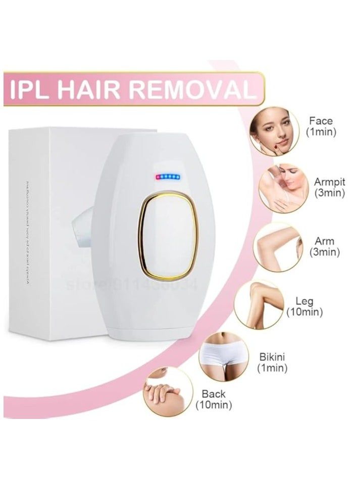 IPL Hair Removal Device - Professional Permanent Hair Reduction System